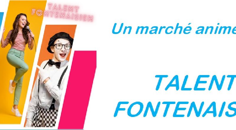Concert OAP « Talents Fontenaisiens » au marché de Fontenay aux roses le 8 juin 2024 à 10 heures